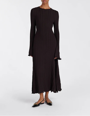Aria Ribbed Midi Dress