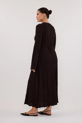 Aria Ribbed Midi Dress