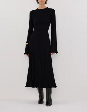 Aria Ribbed Midi Dress