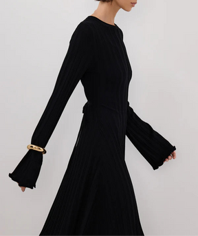 Aria Ribbed Midi Dress