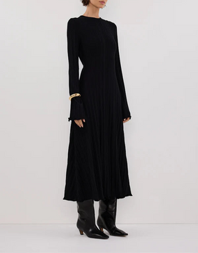 Aria Ribbed Midi Dress