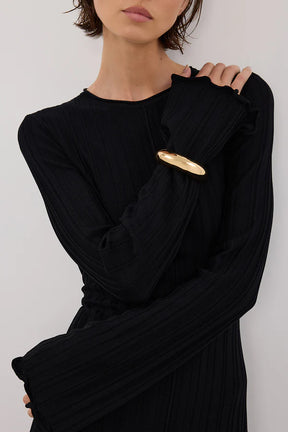 Aria Ribbed Midi Dress