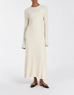 Aria Ribbed Midi Dress