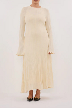 Aria Ribbed Midi Dress