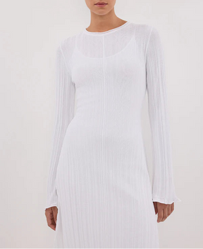 Aria Ribbed Midi Dress