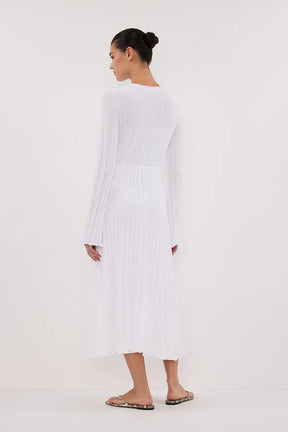 Aria Ribbed Midi Dress